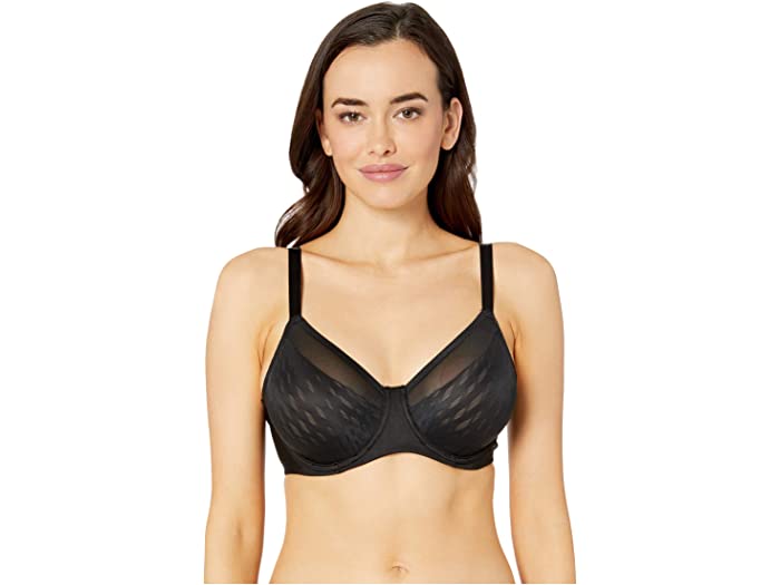 (取寄) ワコール レディース エレベイテッド アリュール アンダーワイヤー ブラ 855336 Wacoal women Elevated Allure Underwire Bra 855336 Black