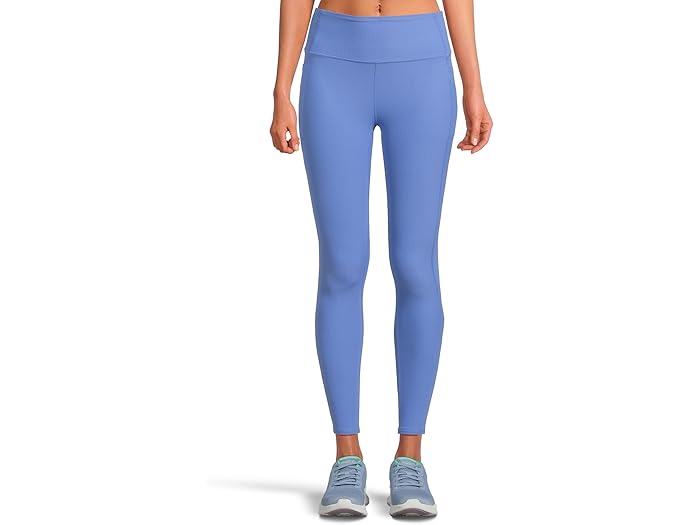 (取寄) スケッチャーズ レディース ゴー ウォーク リブド ハイ ウェスト レギンス SKECHERS women GO WALK RIBBED HIGH WAIST LEGGING Baja Blue