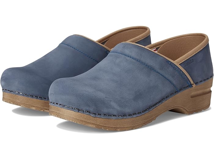 (取寄) サニタ レディース プロフェッショナル オイルド ヌバック Sanita women Professional Oiled Nubuck Dove Blue 30,635円