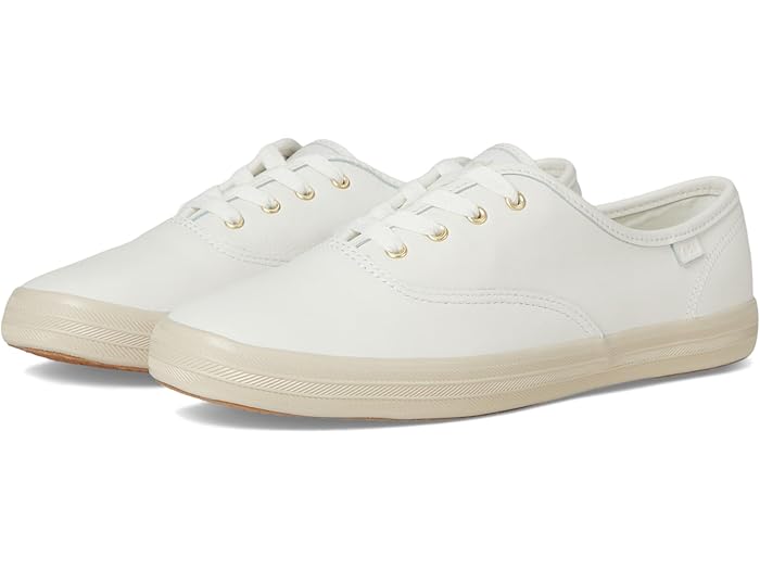(取寄) ケッズ スニーカー レディース チャンピオン シーズナル Keds women Champion Seasonal Snow White Leather