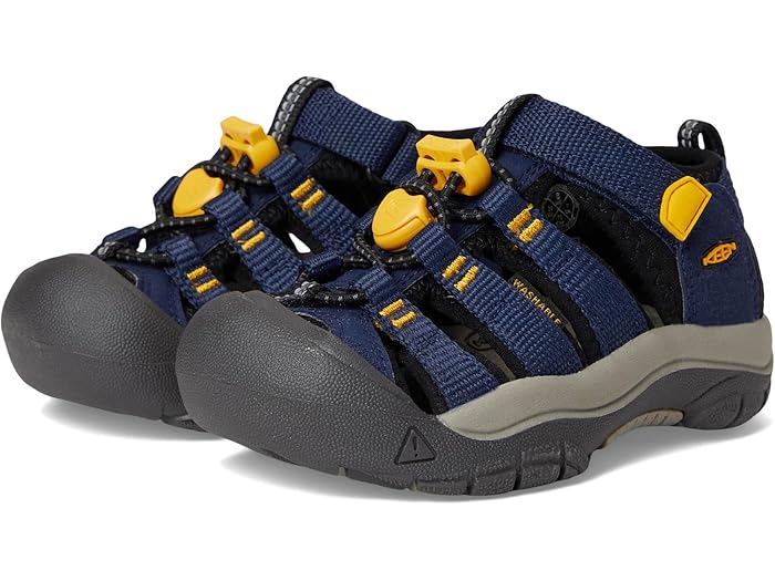 (取寄) キーン キッズ キッズ ニューポート エイチツー (トドラー/リトル キッド) KEEN Kids kids Newport H2 (Toddler/Little Kid) Naval Academy/Keen Yellow