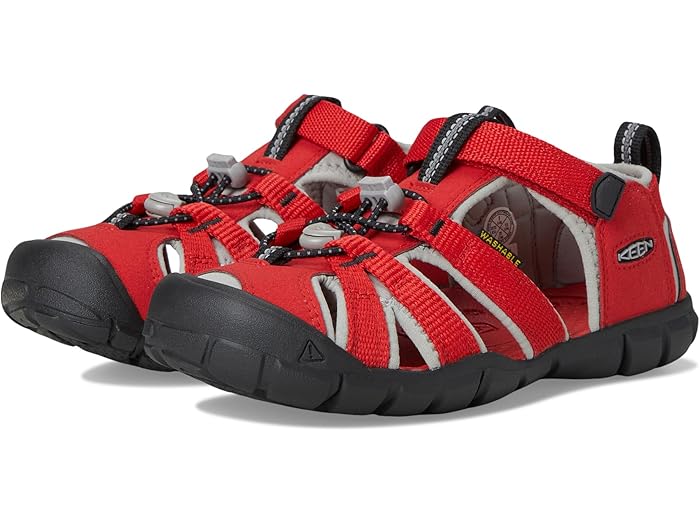 (取寄) キーン キッズ キッズ シーキャンプ リ シーエヌエックス (リトル キッド/ビッグ キッド) KEEN Kids kids Seacamp II CNX (Little Kid/Big Kid) Ribbon Red/Alloy