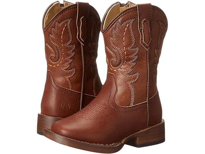 (取寄) ローパー キッズ キッズ テクソン フォー レザー (トドラー) Roper Kids kids Texson Faux Leather (Toddler) Brown