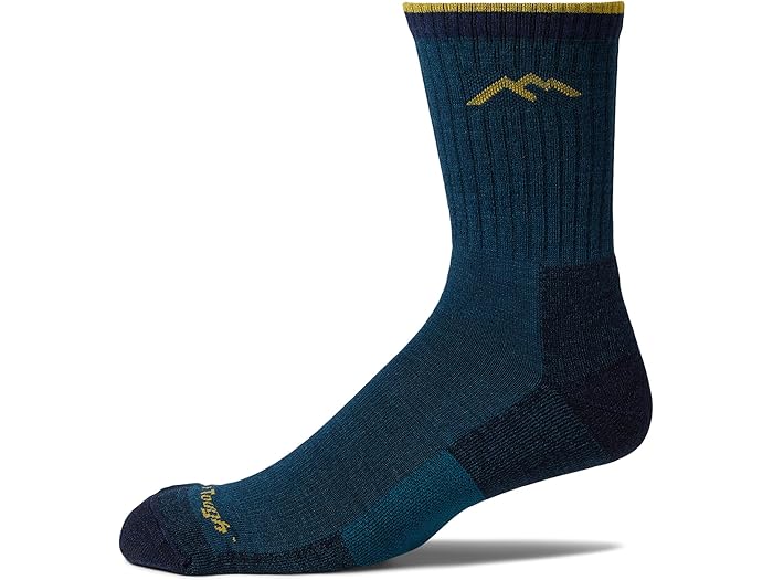 (取寄) ダーンタフバーモント メンズ ハイカー メリノ ウール ミクロ クルー ソックス クッション Darn Tough Vermont men Hiker Merino Wool Micro Crew Socks Cushion Dark Teal