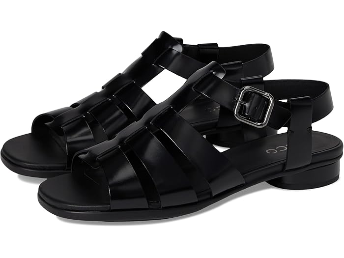 (取寄) エコー レディース スカルプ アルバ 25 フィッシャーマン サンダル ECCO women Sculpted Alba 25 Fisherman Sandal Black