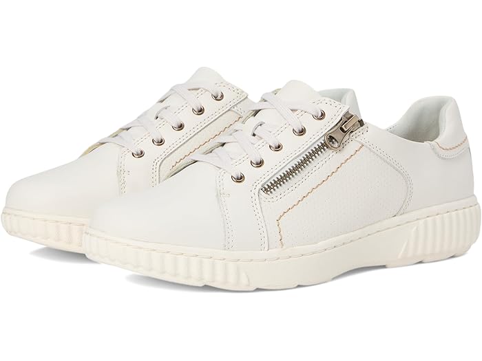 (取寄) クラークス ブーツ レディース キャロライン ジャンナ ホワイト Clarks women Caroline Janna White Leather