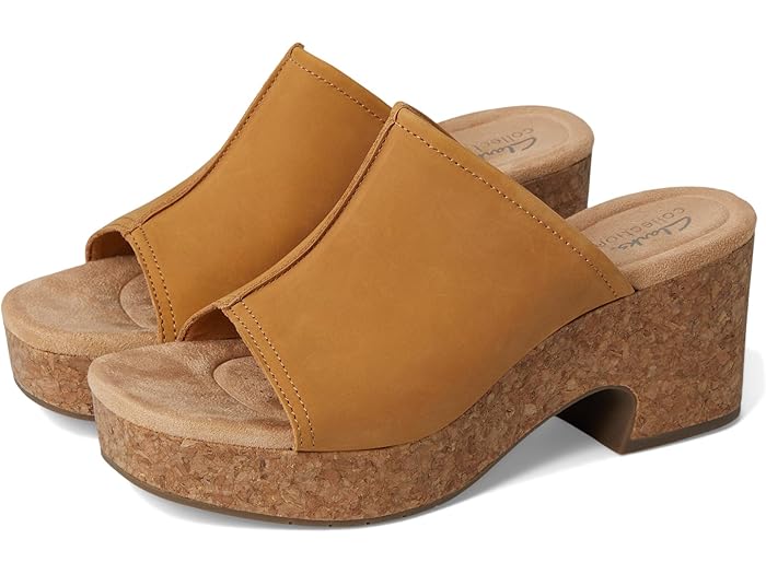 (取寄) クラークス シューズ レディース バイン タン Clarks women Nerisa Vine Light Tan Nubuck