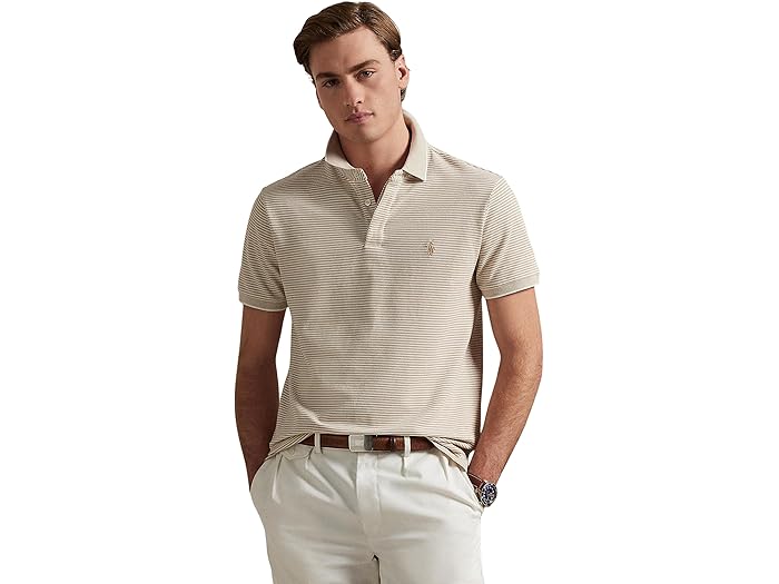 【楽天市場】(取寄) ラルフローレン メンズ カスタム スリム フィット ストレッチ オックスフォード メッシュ ポロ Polo Ralph ...