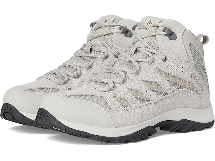(取寄) コロンビア レディース クレストウッド ミッド ウォータープルーフ Columbia women Crestwood Mid Waterproof Moonstone/Soft Taupe