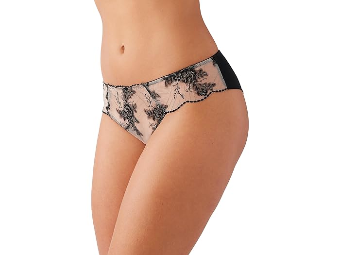(取寄) ワコール レディース ミッドナイト ソワレ タンガ パンティ Wacoal women Midnight Soiree Tanga Panty Caviar