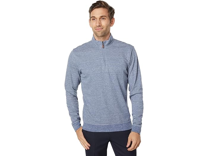 (取寄) ジョニーオー メンズ スカイルズ パフォーマンス 1/4 ジップ johnnie-O men Skiles Performance 1/4 Zip Indigo