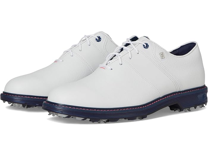 (取寄) フットジョイ ゴルフシューズ メンズ プレミア シリーズ - パッカード - プリビアス シーズン 大きいサイズ FJ FootJoy men Premiere Series - Packard Golf Shoes- Previous Season White/Pink/Navy
