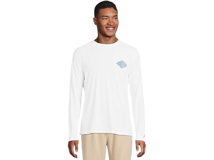 (取寄) チャビーズ メンズ ザ リフレクター Chubbies men The Reflector (Sun Crewneck) Pure White