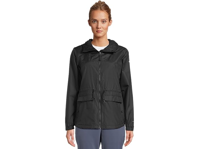 (取寄) コロンビア レディース スウィート クリーク リ ライン レイン ジャケット Columbia women Sweet Creek II Lined Rain Jacket Black