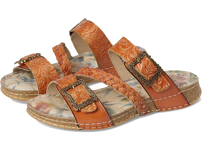 (取寄) ラルティストバイスプリングステップ レディース アストラ L'Artiste by Spring Step women Astra Orange Multi