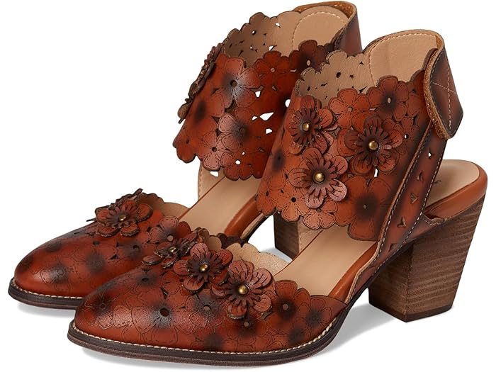 (取寄) ラルティストバイスプリングステップ レディース L'Artiste by Spring Step women Distinction Camel