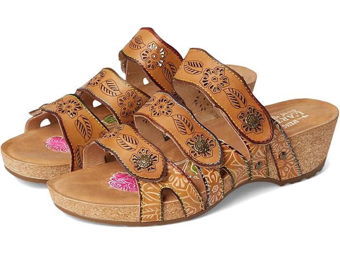 (取寄) ラルティストバイスプリングステップ レディース L'Artiste by Spring Step women Carbone Tan Multi 18,305円