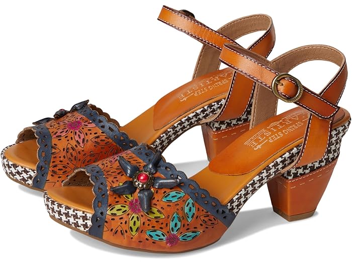 (取寄) ラルティストバイスプリングステップ レディース L'Artiste by Spring Step women Miabella Camel Multi