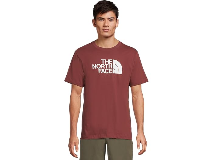 (取寄) ノースフェイス メンズ S/S コア ハーフ ドーム Tシャツ The North Face men S/S Core Half Dome Tee Sumac/TNF White