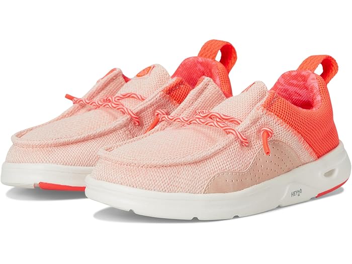 (取寄) ヘイデュードキッズ キッズ ウォーリー ヘイ メッシュ (トドラー) Hey Dude Kids kids Wally Hey 2O Mesh (Toddler) Pale Pink/Fiery Pink画像