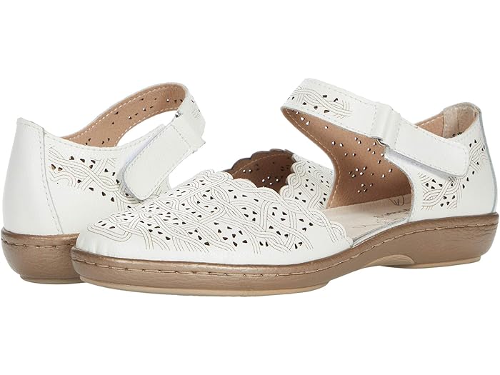 (取寄) スプリング ステップ レディース サブリエ Spring Step women Sabriye White Leather