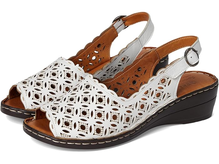 (取寄) スプリング ステップ レディース Spring Step women Belizana White Leather