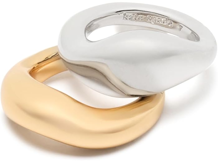 (取寄) ケイトスペード レディース モウルトン スタッキング リング Kate Spade New York women Molten Stacking Rings Neutral Multi