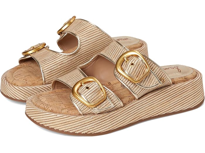 (取寄) サムエデルマン レディース ネリッサ シューズ サンダル スニーカー 靴 Sam Edelman women Nerissa Sunny Gold
