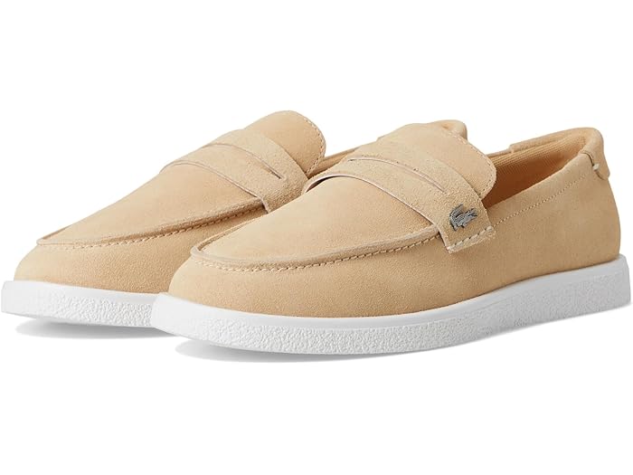 (取寄) ラコステ メンズ コシェ ローファーズ Lacoste men Cochet Loafers Natural/White 17,715円