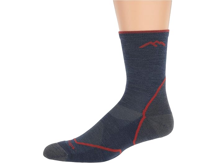 (取寄) ダーンタフバーモント メンズ ライト ハイカー ミクロ クルー ライト クッション Darn Tough Vermont men Light Hiker Micro Crew Light Cushion Denim