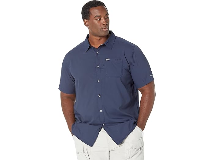 (取寄) コロンビア メンズ ビッグ アンド トール スラック タイド キャンプ シャツ Columbia men Big & Tall Slack Tide Camp Shirt Collegiate Navy