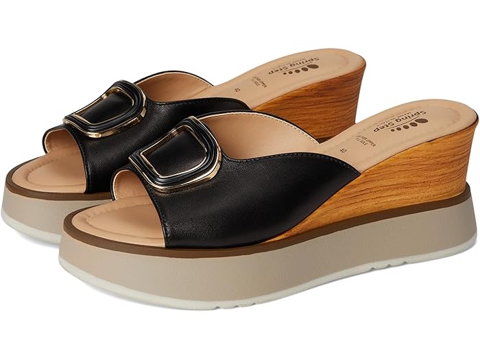 (取寄) スプリング ステップ レディース Spring Step women Newwell Black