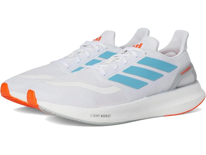 (取寄) アディダス ランニング メンズ ピュアブースト 5 ランニング シューズ adidas Running men Pureboost 5 Running Shoes White/Preloved Ink/Impact Orange