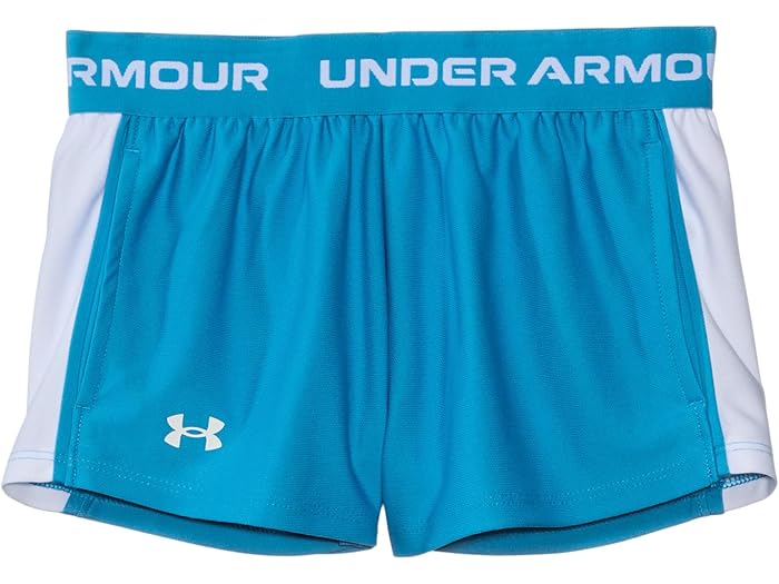 (取寄) アンダーアーマー キッズ ガールズ テック プレイ アップ ショーツ (ビッグ キッド) Under Armour Kids girls Tech Play Up Shorts (Big Kid) Ether Blue/White