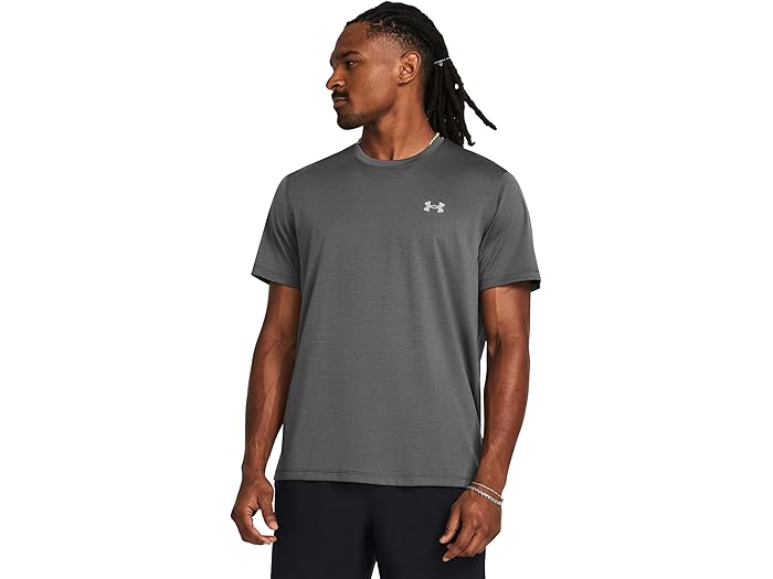 (取寄) アンダーアーマー メンズ ストリーカー Tシャツ Under Armour men Streaker T-Shirt Castlerock/Reflective