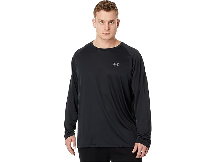 (取寄) アンダーアーマー メンズ Ua テック 2.0 ロング スリーブ Under Armour men UA Tech 2.0 Long Sleeve Black/Graphite