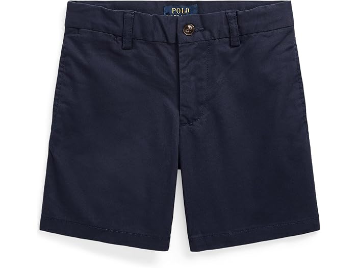 (取寄) ラルフローレン キッズ ボーイズ チノ-フラット フロント ショーツ (トドラー/リトル キッズ) Polo Ralph Lauren Kids boys Chino-Flat Front Shorts (Toddler/Little Kids) Newport Navy