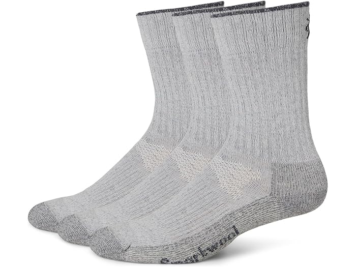 (取寄) スマートウール メンズ ハイク クラシック エディション ライト クッション 2nd カット クルー ソックス マルチパック Smartwool men Hike Classic Edition Light Cushion 2nd Cut Crew Socks Multipack Light Gray