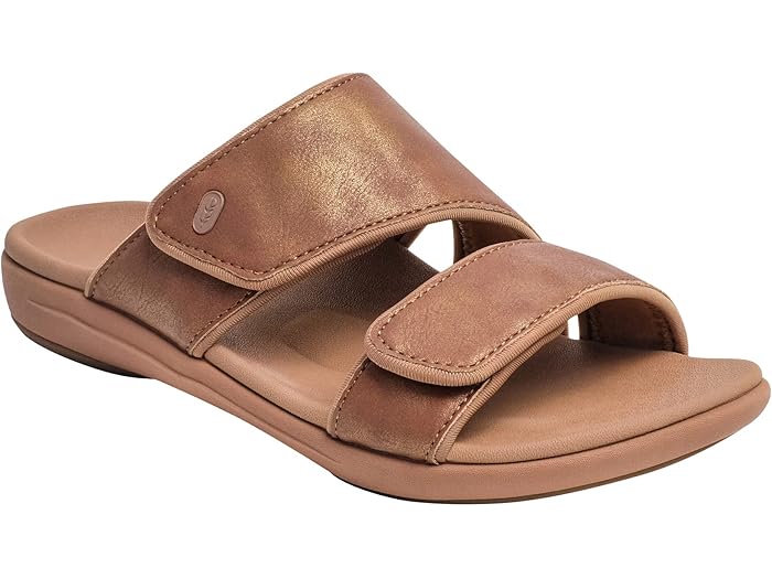 (取寄) リヴァイタライン レディース コーロ ヌーボ メタリック サンダル Revitalign women Kholo Nuevo Metallic Sandal Copper