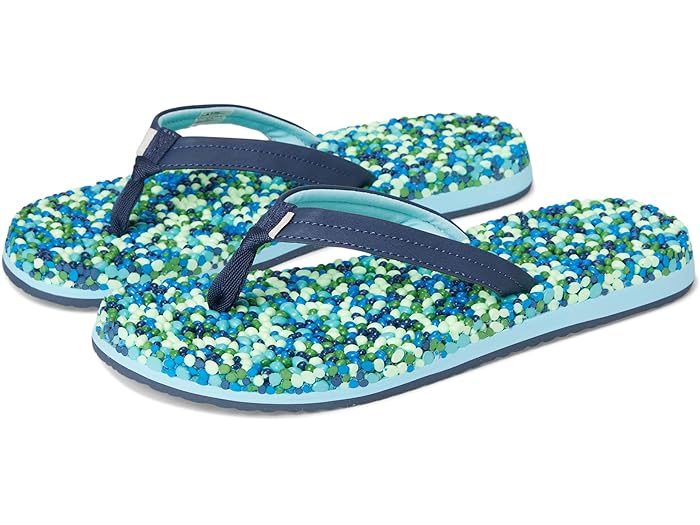 (取寄) サヌーク レディース Sanuk women Bubblecush Navy Multi