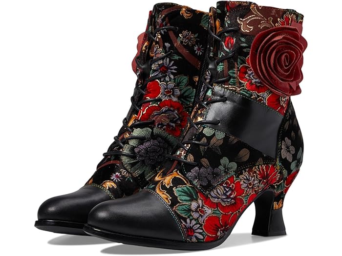 (取寄) ラルティストバイスプリングステップ レディース ロゼリア L'Artiste by Spring Step women Roselia Black Multi 40,606円