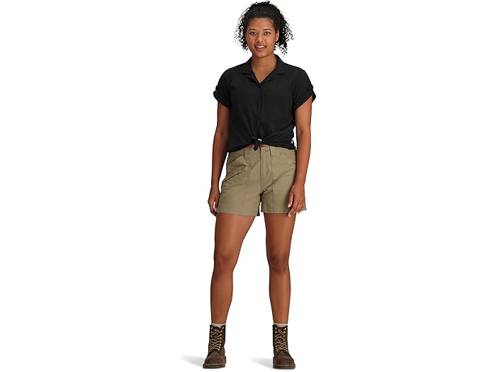 (取寄) ロイヤルロビンズ レディース スポ；ットレス エボリューション メドウ ショート スリーブ Royal Robbins women Spotless Evolution Meadow Short Sleeve Jet Black