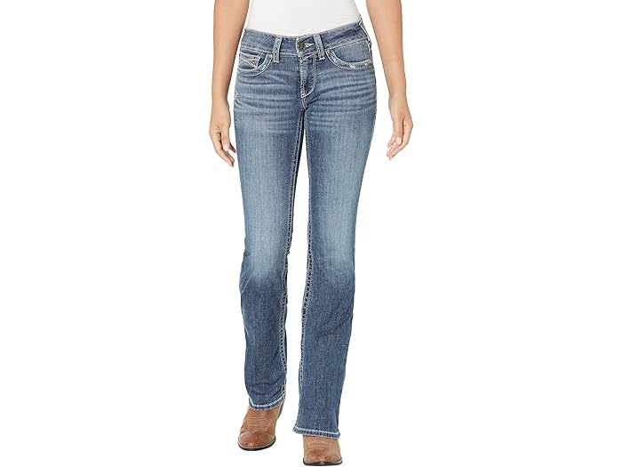 (取寄) アリアット レディース リアル ミッドライズ ラクエル ブーツカット ジーンズ Ariat women R.E.A.L. Mid-Rise Raquel Bootcut Jeans Canadian