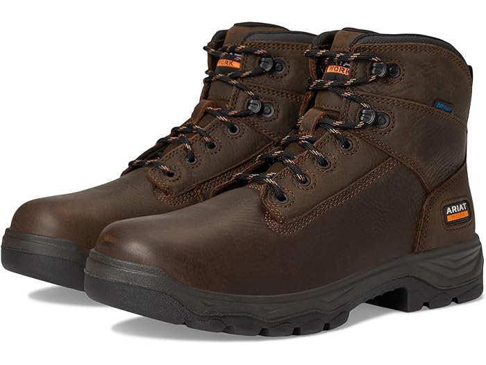(取寄) アリアット メンズ ターボ 6 ウォータープルーフ ワーク ブーツ Ariat men Turbo Duratread 6\