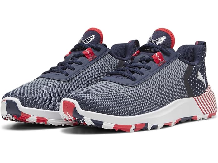 (取寄) プーマ ゴルフ メンズ プーマ X ヴァリション フュージョン クラッシュ スポーツ PUMA Golf men Puma X Volition Fusion Crush Sport Deep Navy/Strong Red/Puma White