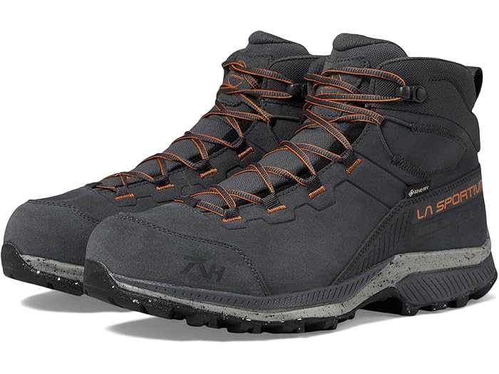 (取寄) スポルティバ メンズ TX ハイク ミッド レザー Gtx La Sportiva men TX Hike Mid Leather GTX Metal/Hawaiian Sun