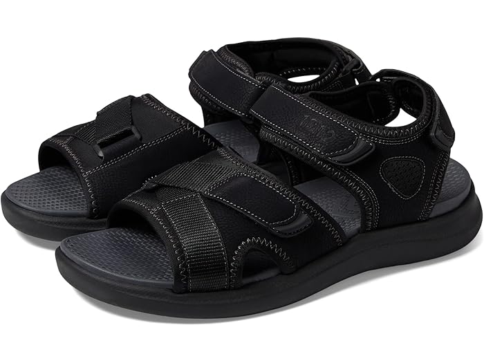 (取寄) ナン ブッシュ メンズ リオ ビスタ リバー スライド サンダル Nunn Bush men Rio Vista River Slide Sandal Black