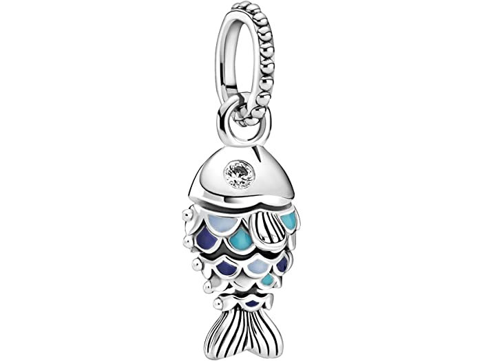 (取寄) パンドラ レディース フィッシュ ダングル チャーム Pandora women Scaled Fish Dangle Charm Multicolor