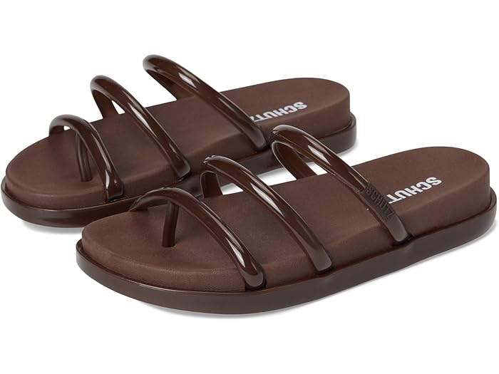 (取寄) シュッツ レディース ポーリー スポーティ Schutz women Polly Sporty Marrom Chocolate Bar