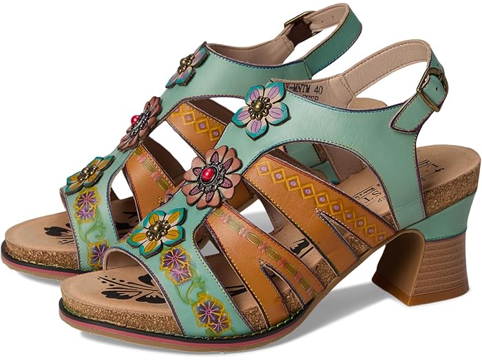 (取寄) ラルティストバイスプリングステップ レディース L'Artiste by Spring Step women Galfriday Mint Multi